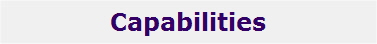 Capabilities
